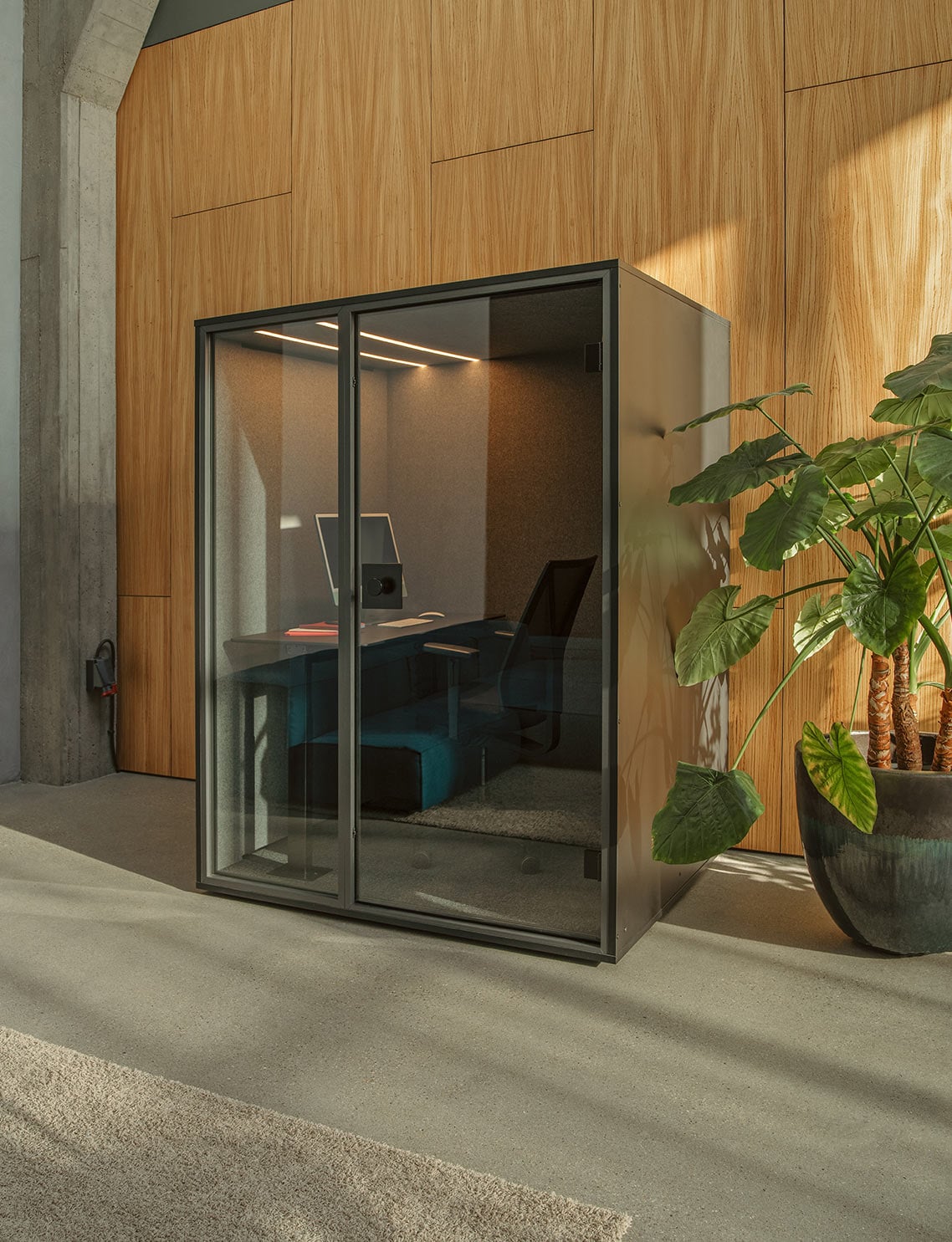 Mini-Office-Kabine für Großraumbüros von Berlin Acoustic