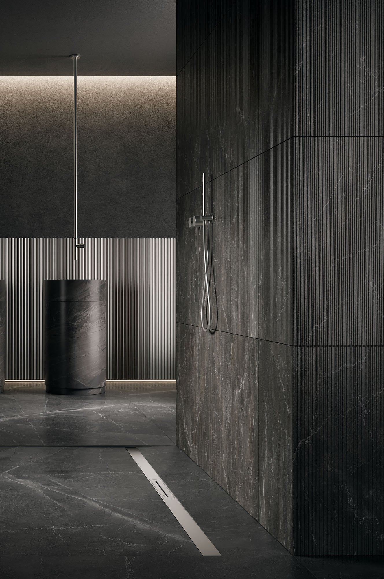 Flexibles Entwässerungssystem für bodengleiche Duschen von Dallmer