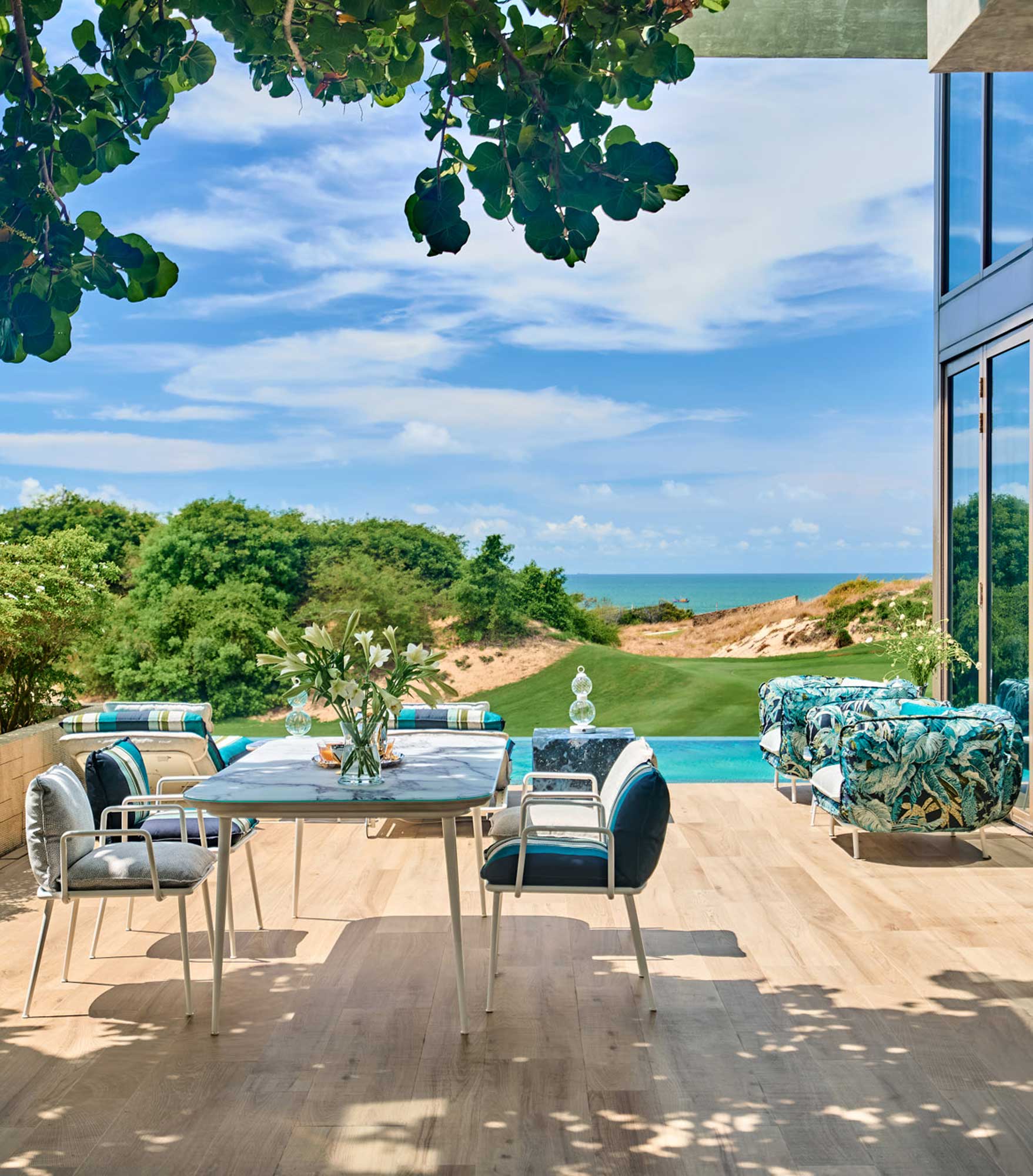 Witterungsbeständige Designmöbel aus Italien