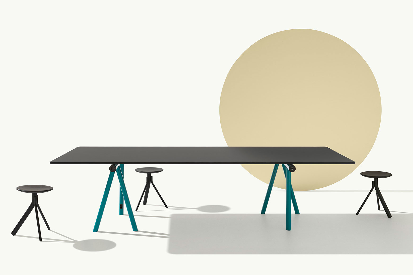 Flexibler Arbeitstisch von Francesco Faccin für Et al.