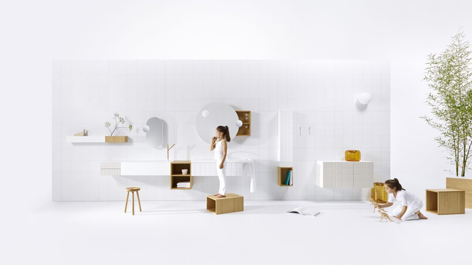 Schöne Objekte, individuell Gestaltung: die neue Badezimmer-Kollektion von Jean-François D'Or