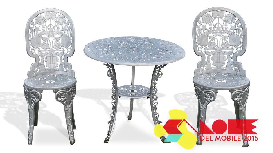 Im Hinterhof einer typisch mailändischen Villa stellte Studio Job exzentrische Gartenmöbel für Seletti vor