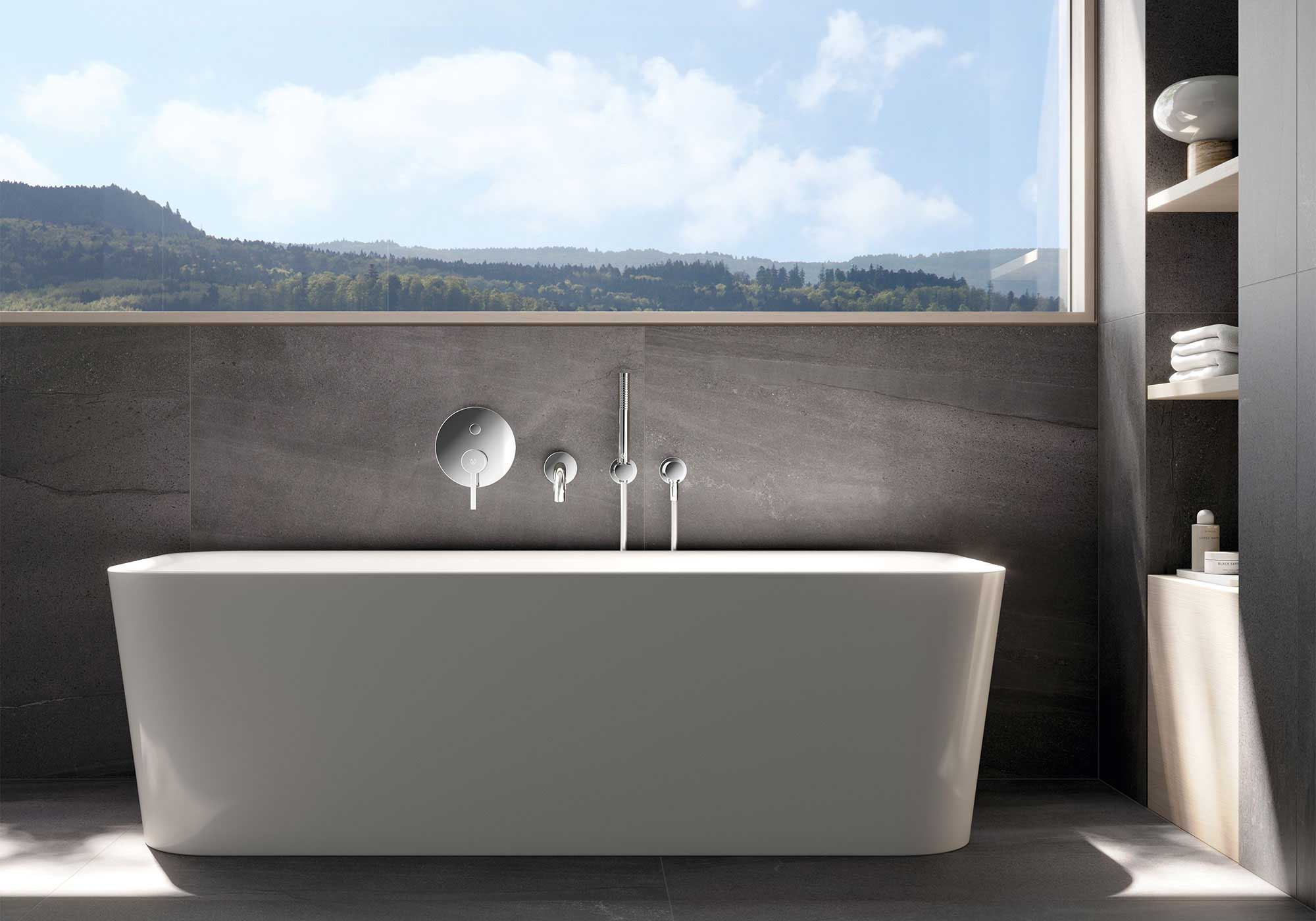 Innovative Wasserumstellung per Knopfdruck