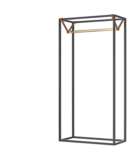 Ordnung darf sein! Diese Garderobe von Victor Foxtrot räumt schön auf