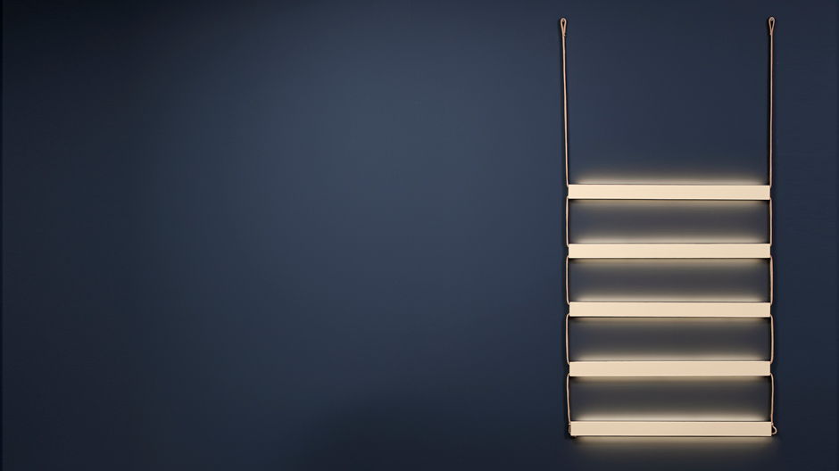 Von einer Strickleiter inspiriert: Wandleuchte von MSDS Studio für Woud.