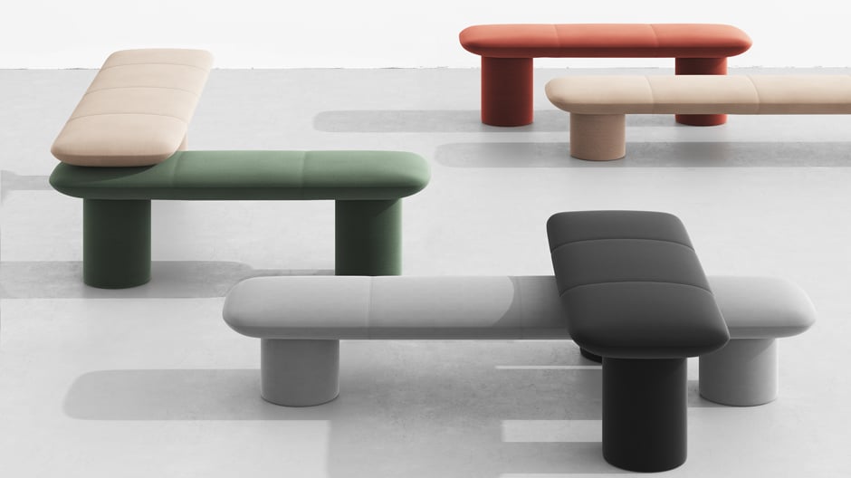 Mehr Entspannung im öffentlichen Raum: variable Sitzbänke von Form Us With Love