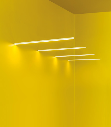 Filigrane Lichtlandschaften: Wandleuchte von Nemo.