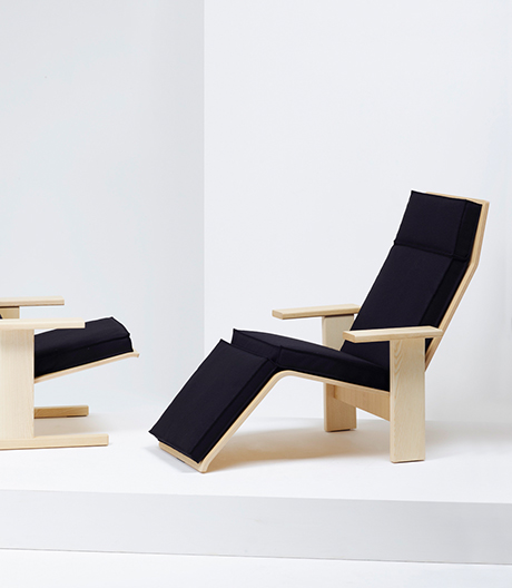 Für Mattiazzi haben Ronan und Erwan Bouroullec einen Loungechair mit skulpturalem Charakter entworfen