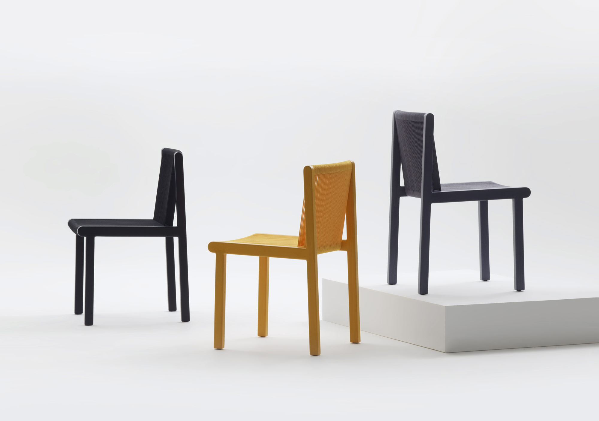 Elastischer Stuhl von Ronan und Erwan Bouroullec für Mattiazzi