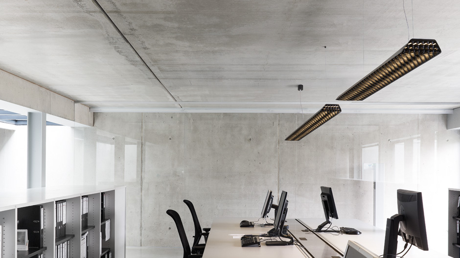 Hexagonale Lichtverhältnisse: Deckenleuchte von Modular Lighting Instruments