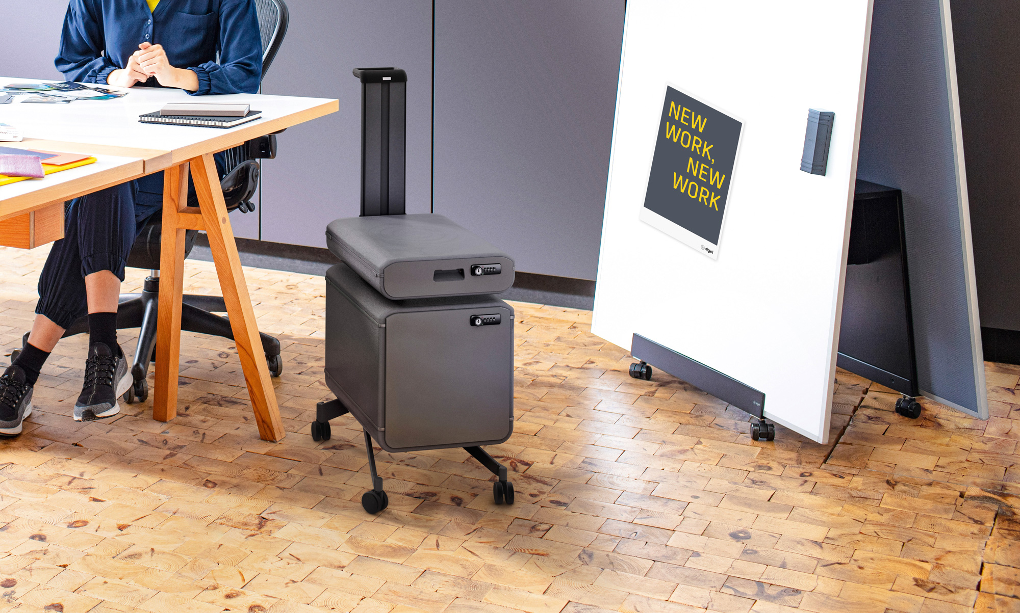 Mobiles Aufbewahrungssystem von SIGEL