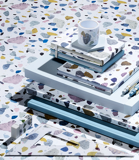 Normann Copenhagen lanciert mit diesen heiteren Mustern eine neue Produktkategorie: Schreibwaren.