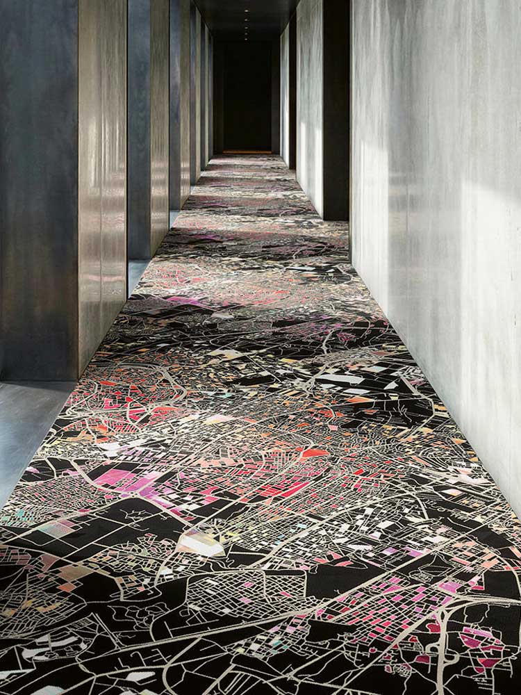 Teppichkollektion von Object Carpet für die Hotelgestaltung
