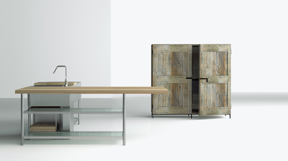 Die Gartensaison ist eröffnet mit dieser coolen Outdoor-Küche von Piero Lissoni