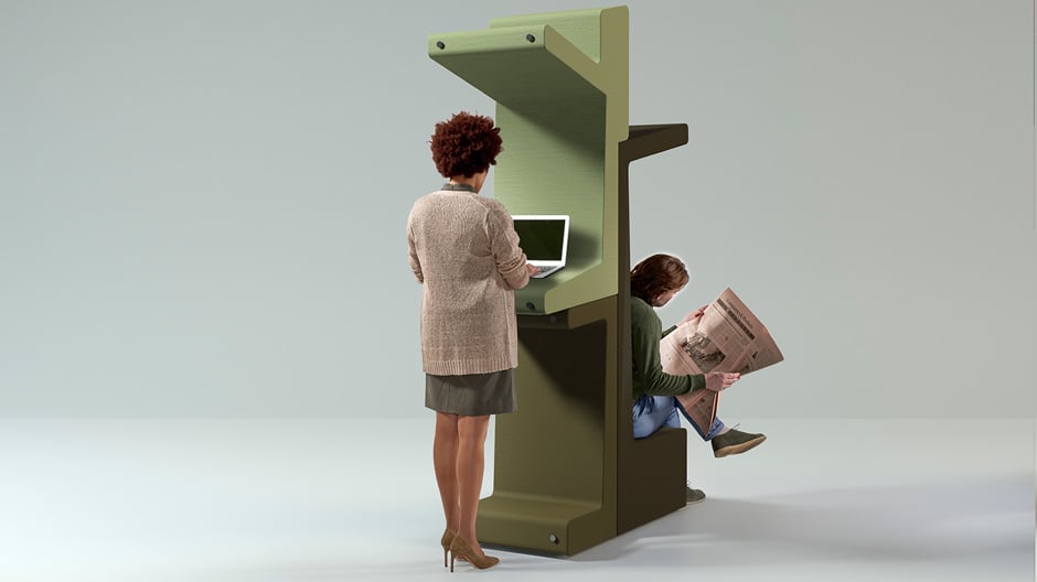 Wer hat die Kokosnuss geklaut? Diese neue Kollektion von Prooff lässt Bäume im Büro wachsen