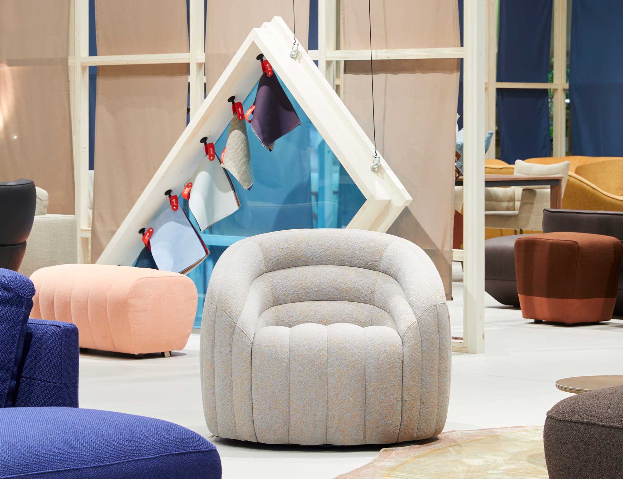 Gemütlicher Clubsessel von Meike Harde für Pode