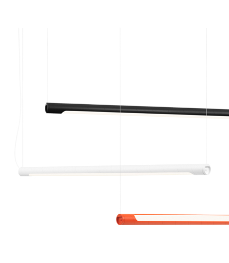 Was passiert, wenn man Architekten Leuchten entwerfen lässt? Sie verpacken LEDs in Posterrollen.