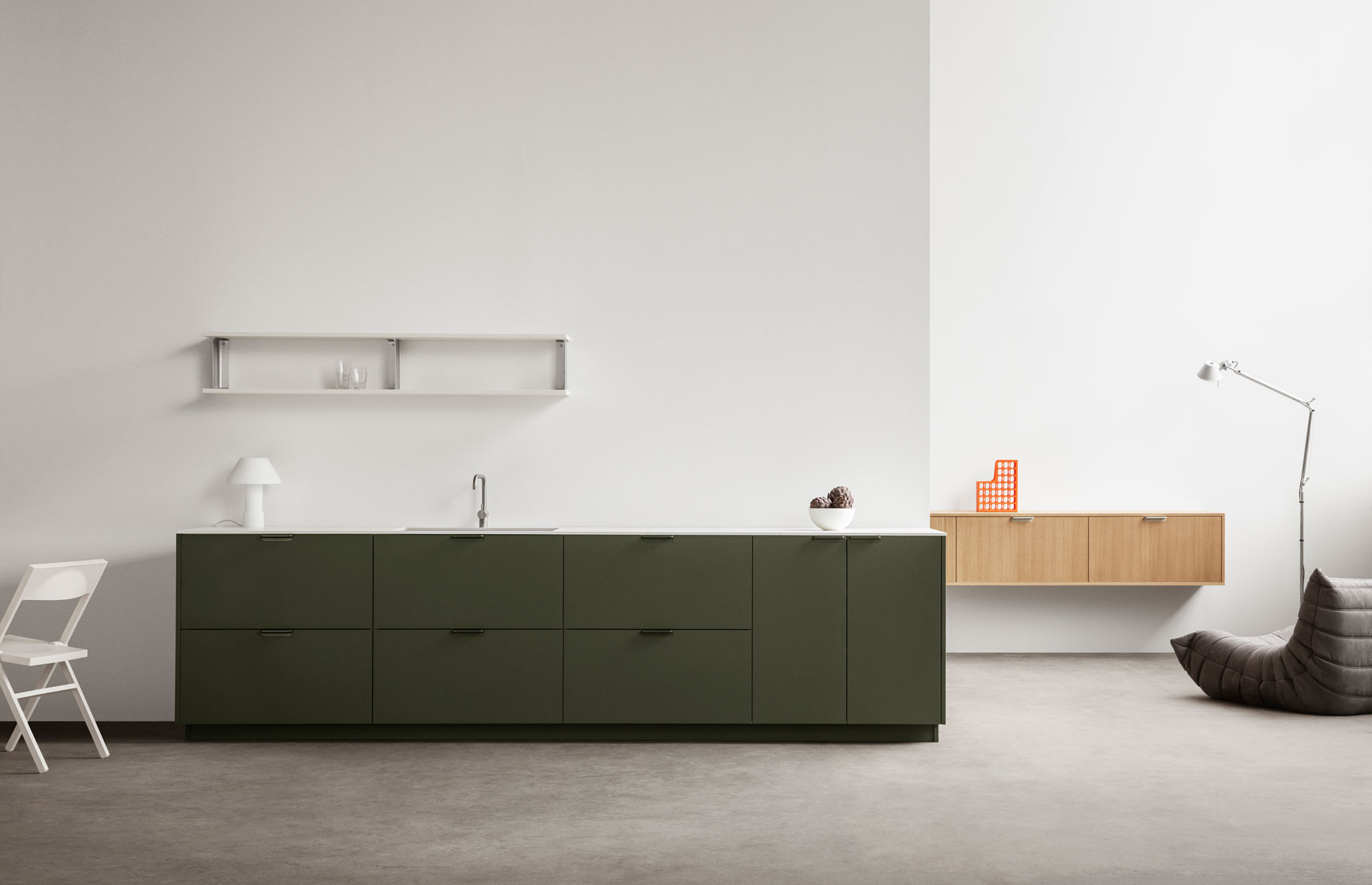 Zeitgeistige Küche von Aspekt Office für Reform