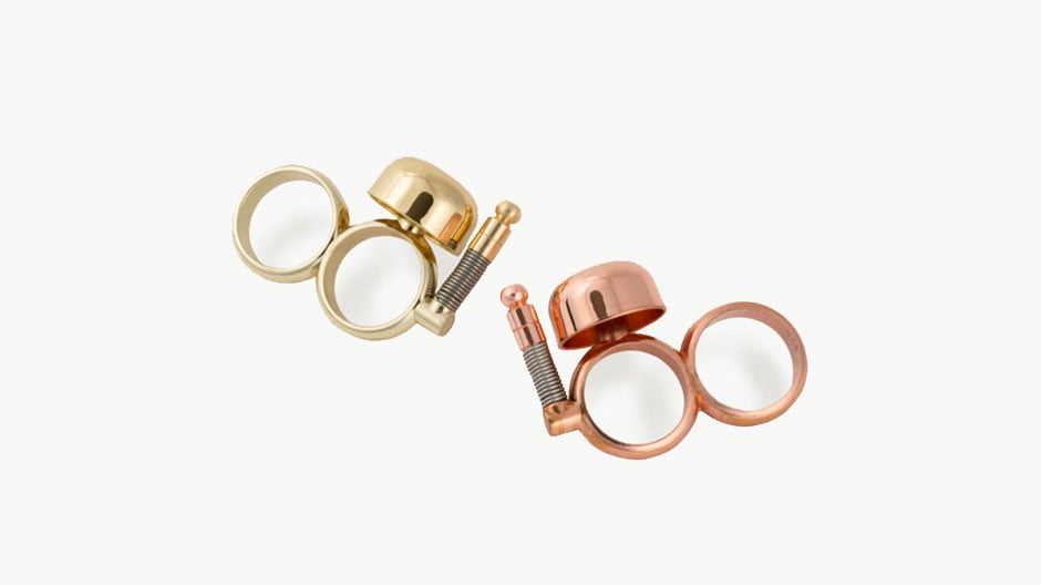 Bahn frei: Mit dieser Ring-Klingel verschafft sich der Jogger Gehör – und Platz.