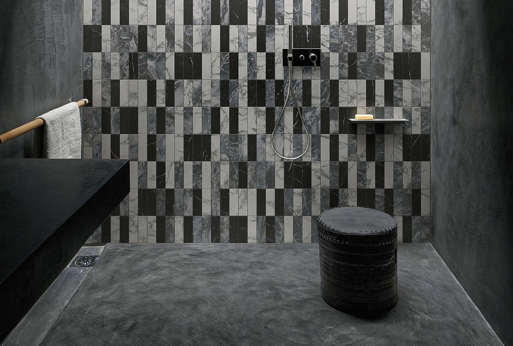 Marmorelemente von Studio KO für Bisazza Marmo