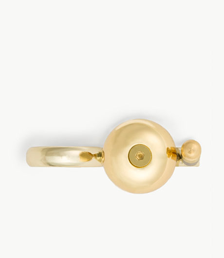 Bahn frei: Mit dieser Ring-Klingel verschafft sich der Jogger Gehör – und Platz.