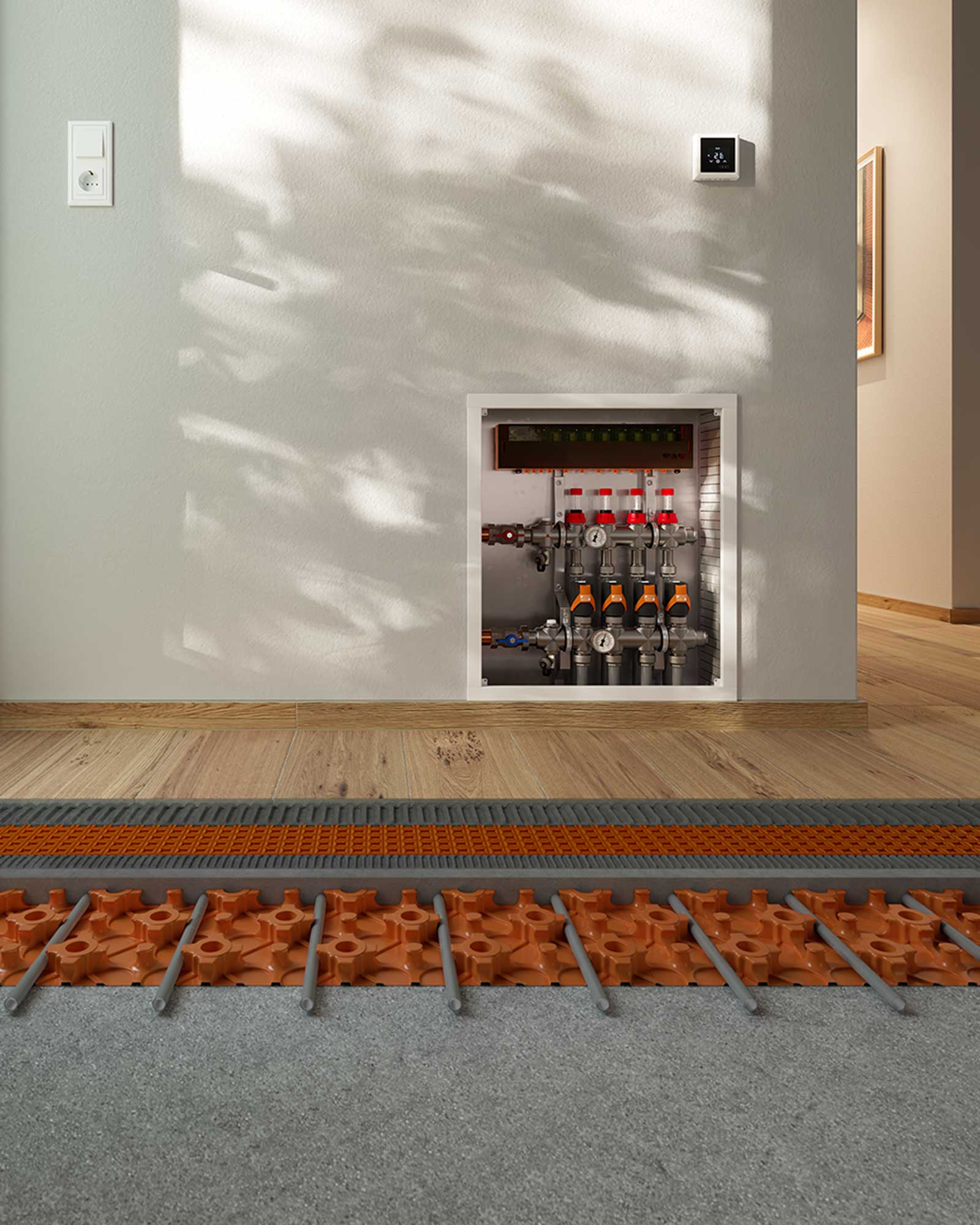 Smarte Thermostate für Flächenheizungen von Schlüter-Systems
