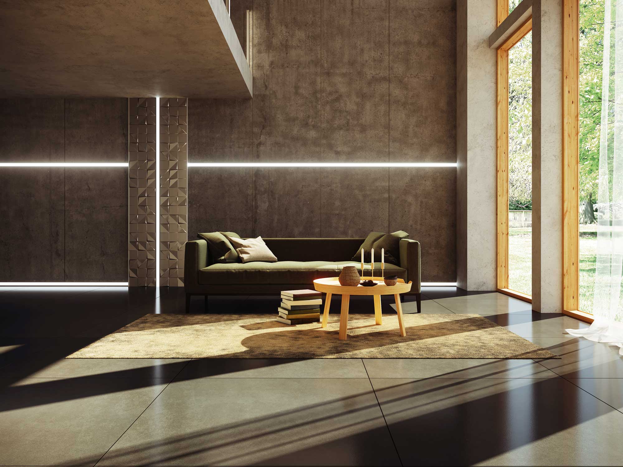 LED-Profile von Schlüter-Systems für Akzentlicht im Innenausbau