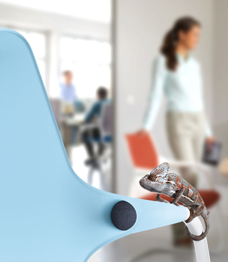 Der mit dem Knopf: preisgekrönter Freischwinger von Sedus