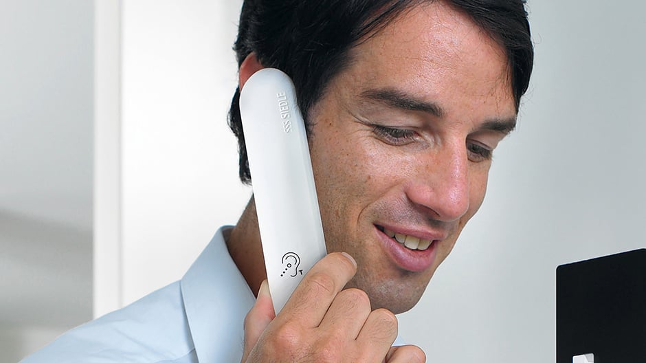 Siedle bietet Innenstationen und Freisprechanlagen kompatibel für Hörgeräte