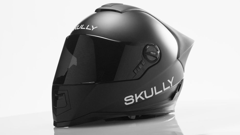 Der Motorradhelm als Schnittstelle: Neuheit des amerikanischen Herstellers Skully Helmets.
