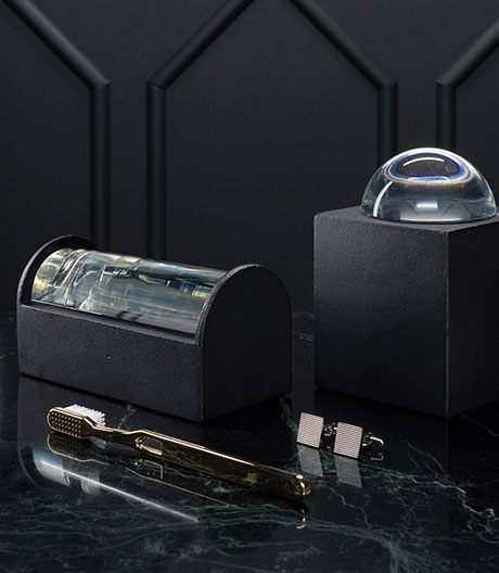 Lupenreine Schatzkisten von Tom Dixon.