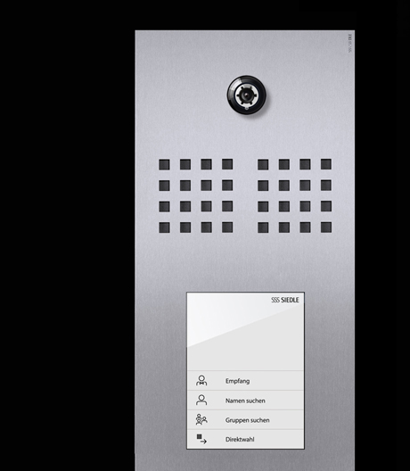 Die neuen Einbaukameras von Siedle