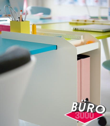 Sedus hat zur Orgatec 2014 ein komplett neues Benchsystem für vielfältige Einsatzzwecke vorgestellt