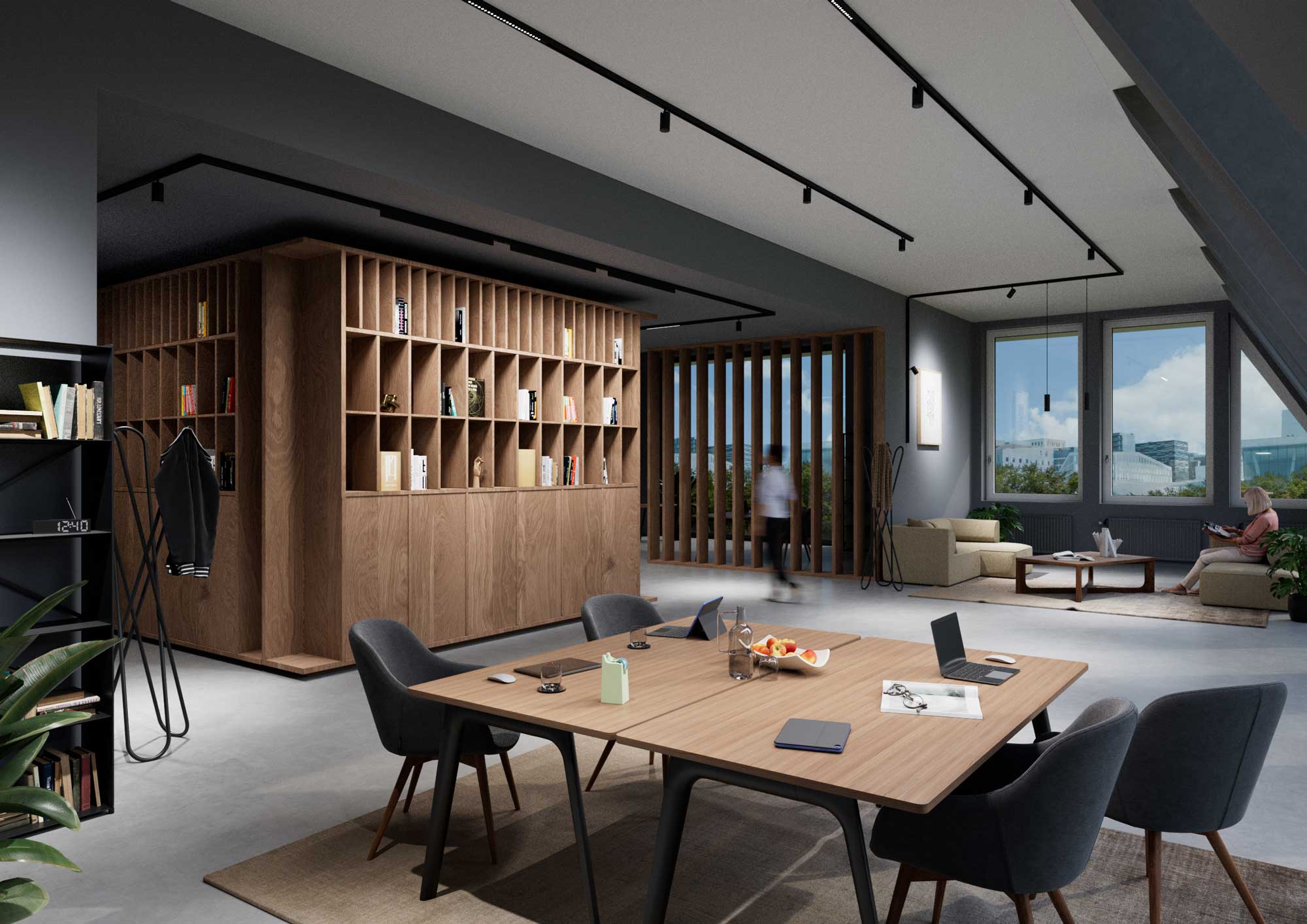 Elegantes Stromschienensystem von TRILUX