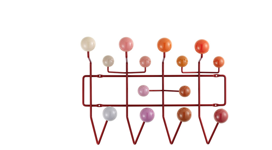 Bunt, bunt, bunt: der Garderoben-Klassiker von Vitra.