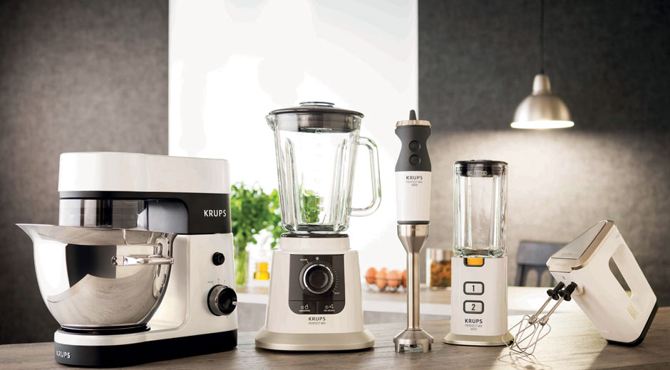 Zur IFA 2013 stellt Krups eine Küchengeräteserie ganz in Weiß vor
