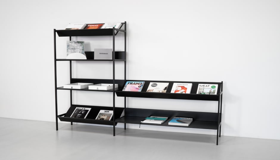 Gestalten statt verwahren: modulares Regalsystem von Wogg.