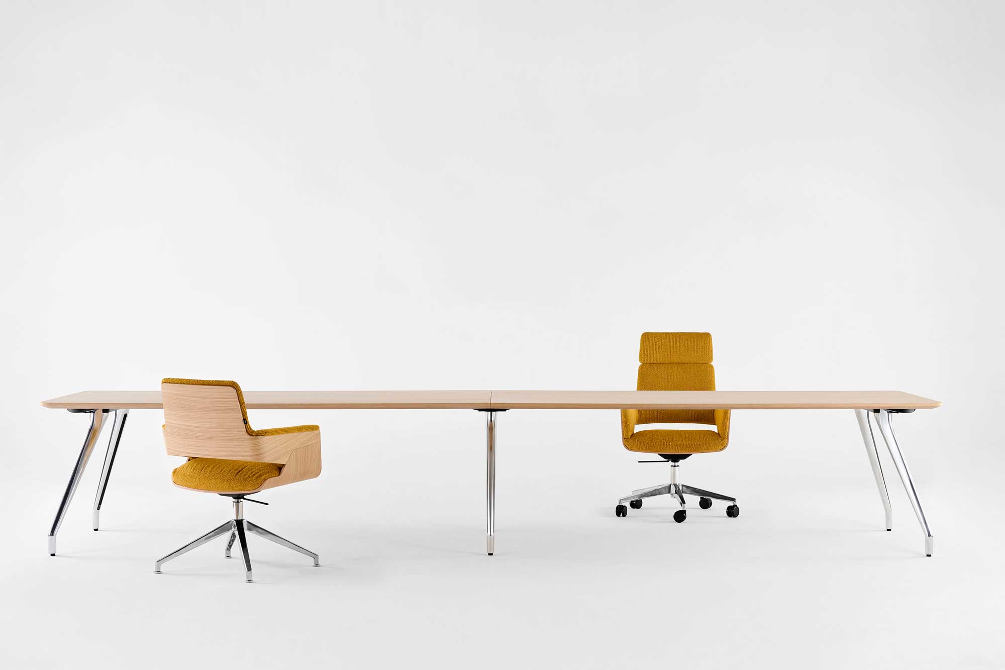 Flexibles Konferenztischsystem von Uwe Sommerlade für Thonet