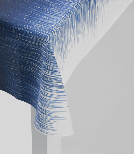 Tischlein deck dich! Tischwäsche wie gemalt von Ferm Living.