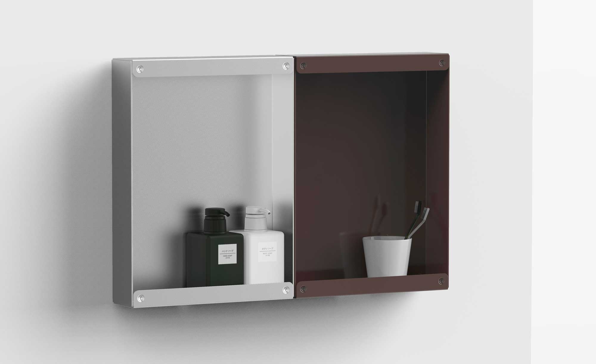 Minimalistisches Aufbewahrungssystem von Studio CP–RV für Util