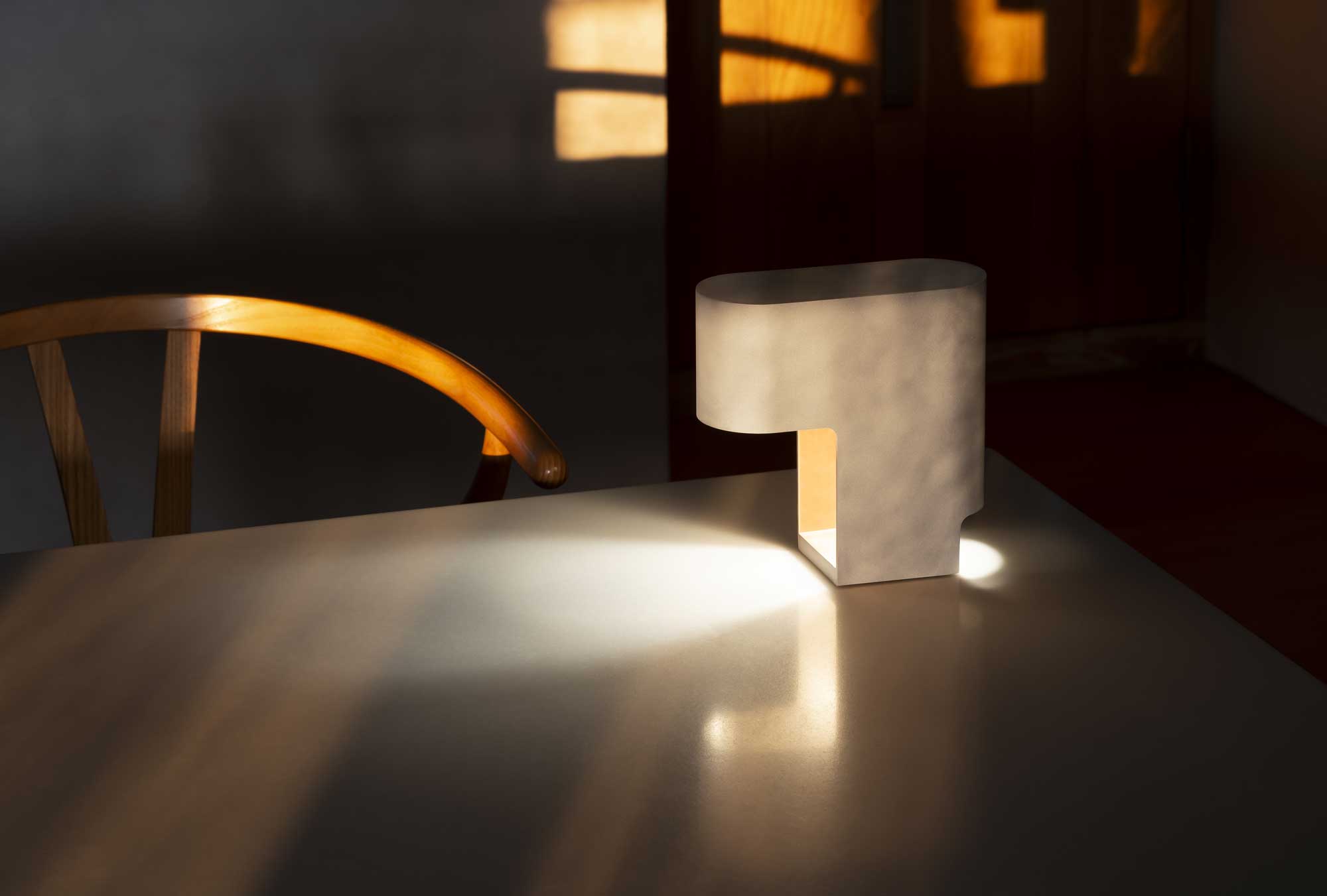 Reduzierte Tischleuchte von John Pawson für Wästberg