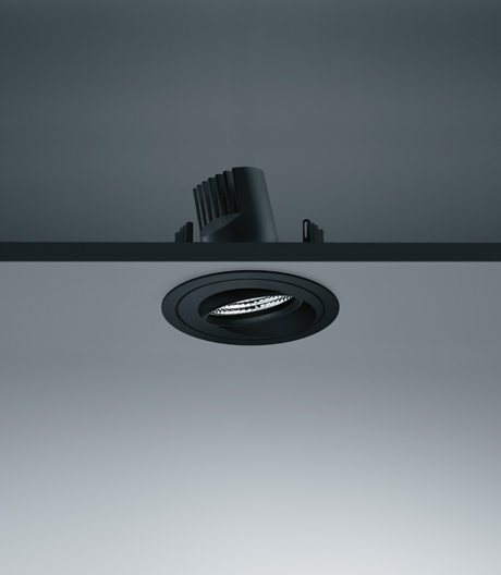 Brillante Akzentuierung dank Lightgroove: Das neue LED-Einbau-Downlight von Zumtobel.