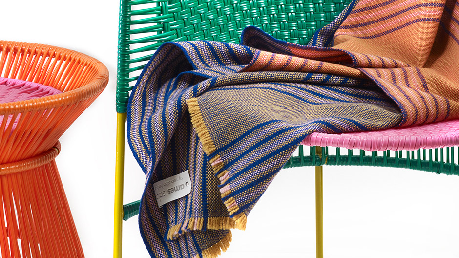 Wärmender Überwurf: kolumbianische Wolldecken von Sebastian Herkner für Ames.