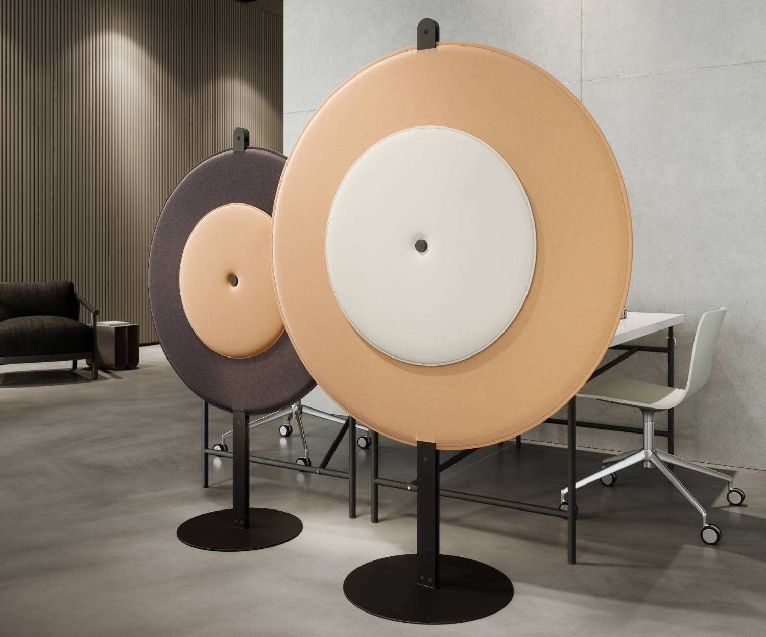 Akustik-Paravent aus Wollfilz von HEY-SIGN by BWF Group