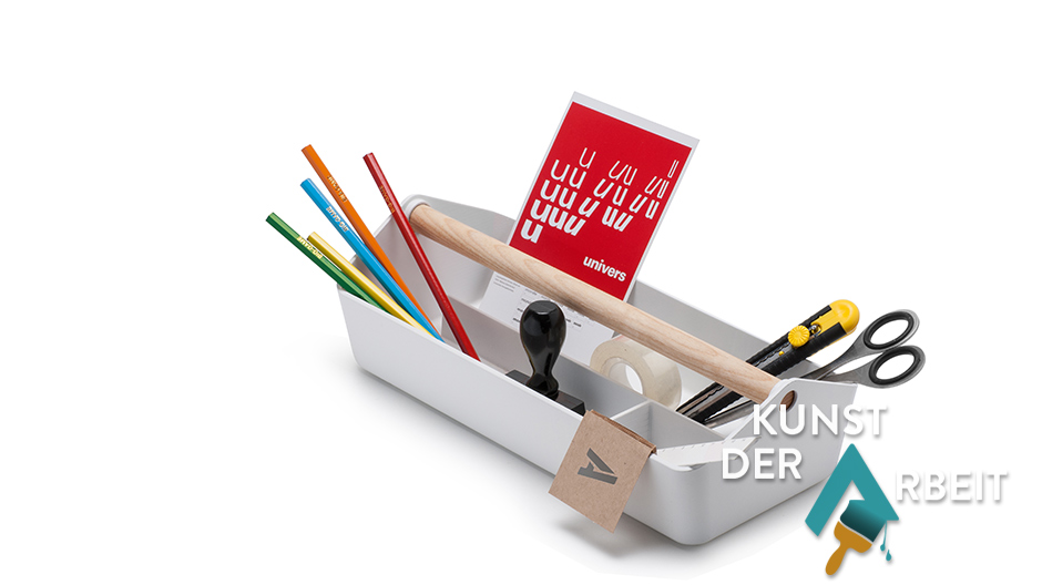 Für alltägliches Frachtgut: mobiler Aufbewahrungskasten vom Schweizer Studio Big-Game für Alessi.