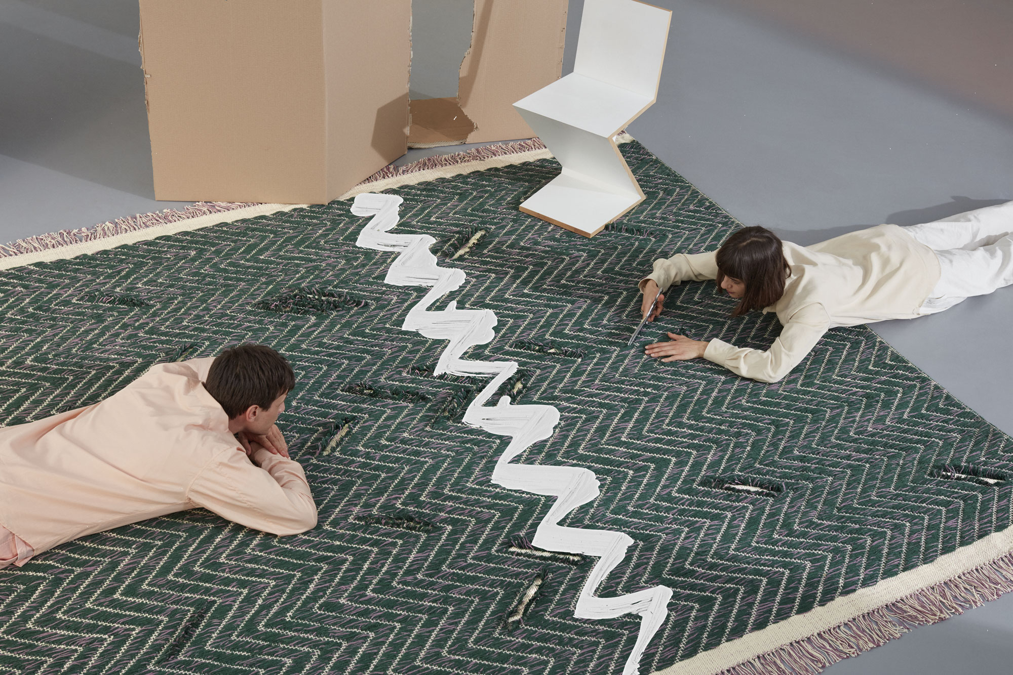 Individuell gestaltbare Teppiche von Yuri Himuro für cc-tapis