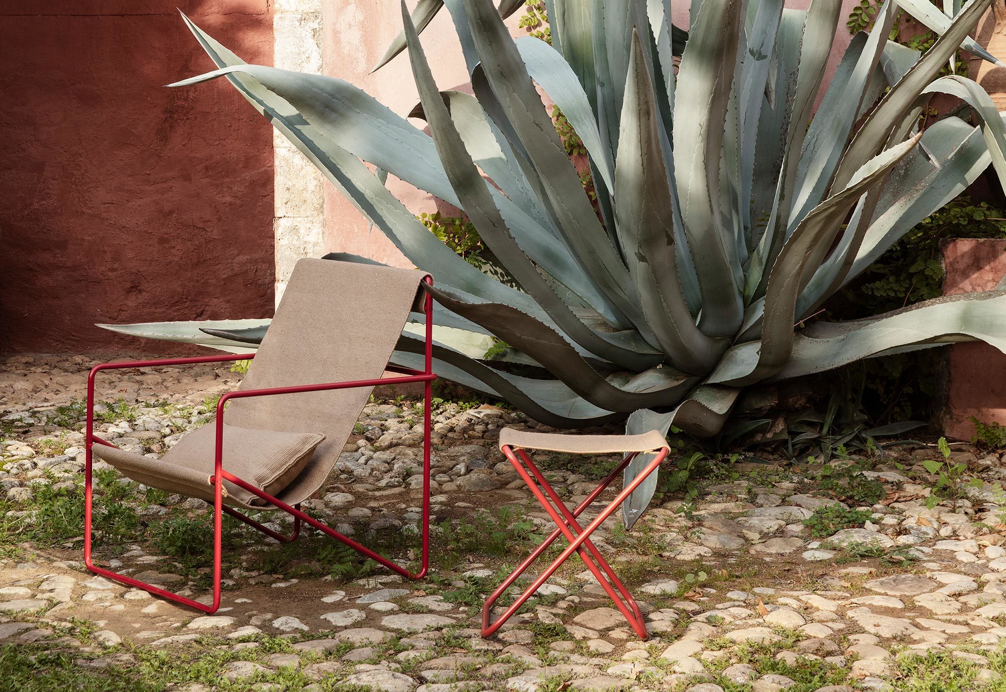 In- und Outdoor-Sessel von Ferm Living aus recyceltem Kunststoff