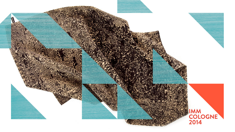 Direkt von der Kölner Einrichtungsmesse: Der Teppich Ghost von Martí Guixé für Nanimarquina.