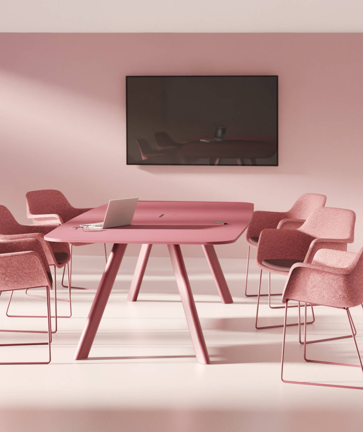 Konferenztischsystem für hybride Meetings von Vepa