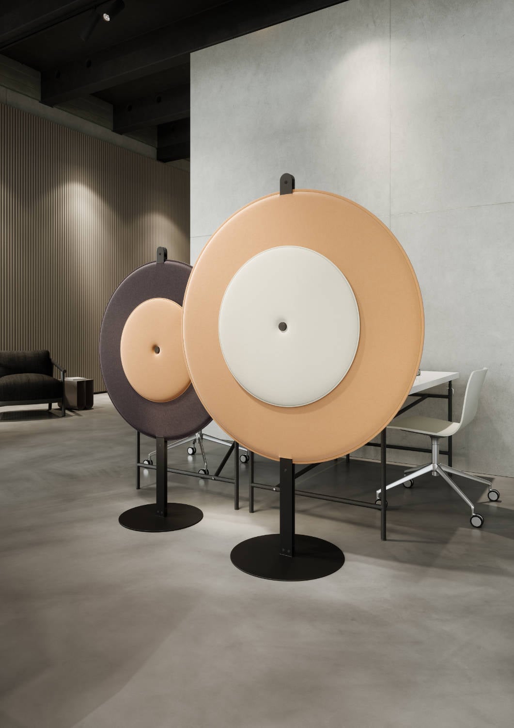 Akustik-Paravent aus Wollfilz von HEY-SIGN by BWF Group